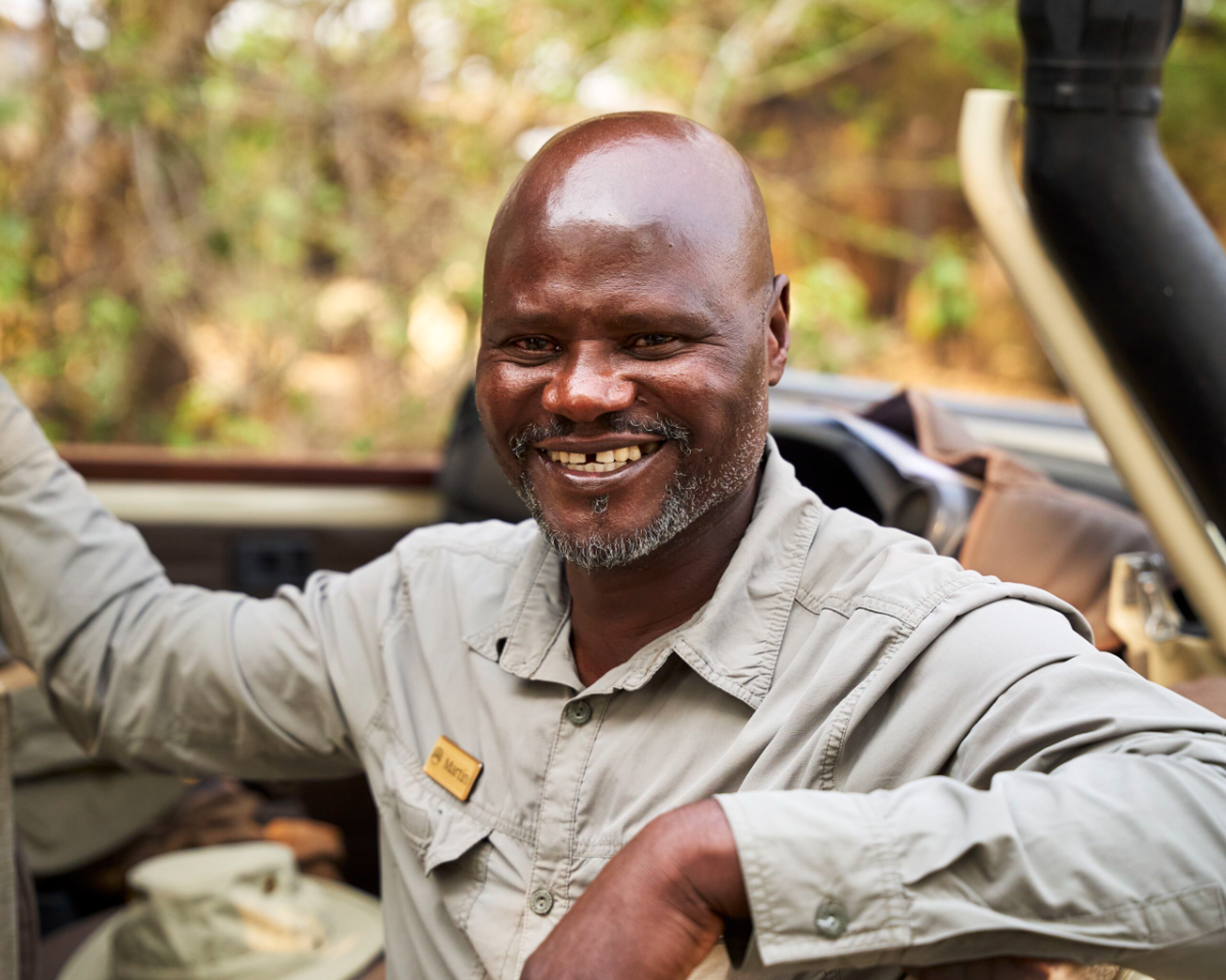 Martin, head guide at Chief's Camp, Botswana