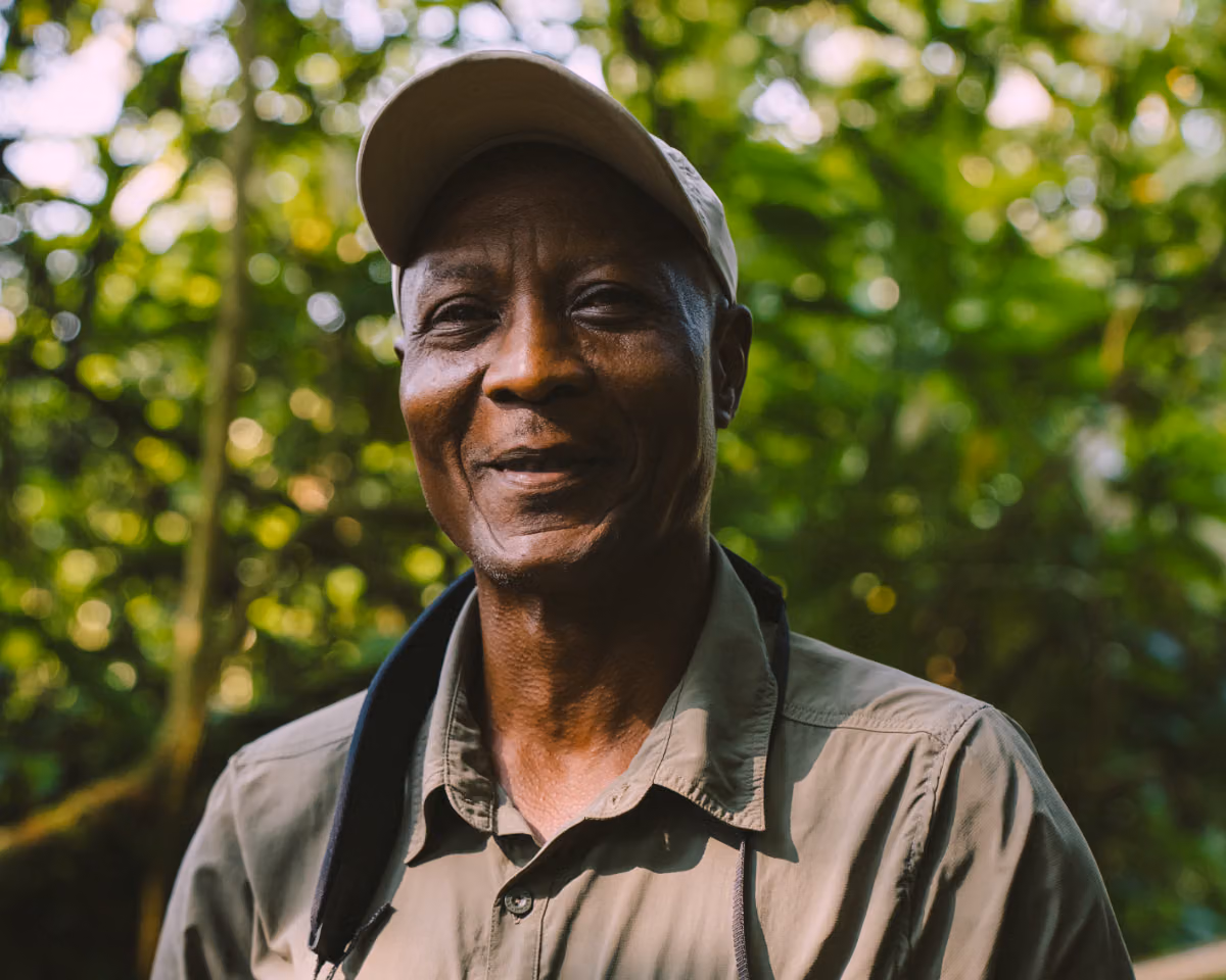 Rogers, Gorilla Forest Lodge head driver guide